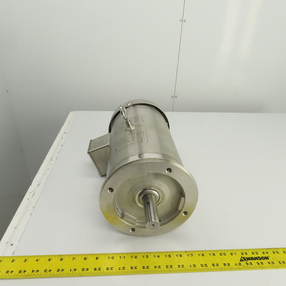Baldor VSSEWDM3611T 3HP AC Electric Washdown Motor 1760RPM 230/460V 3PH 182TC Fr