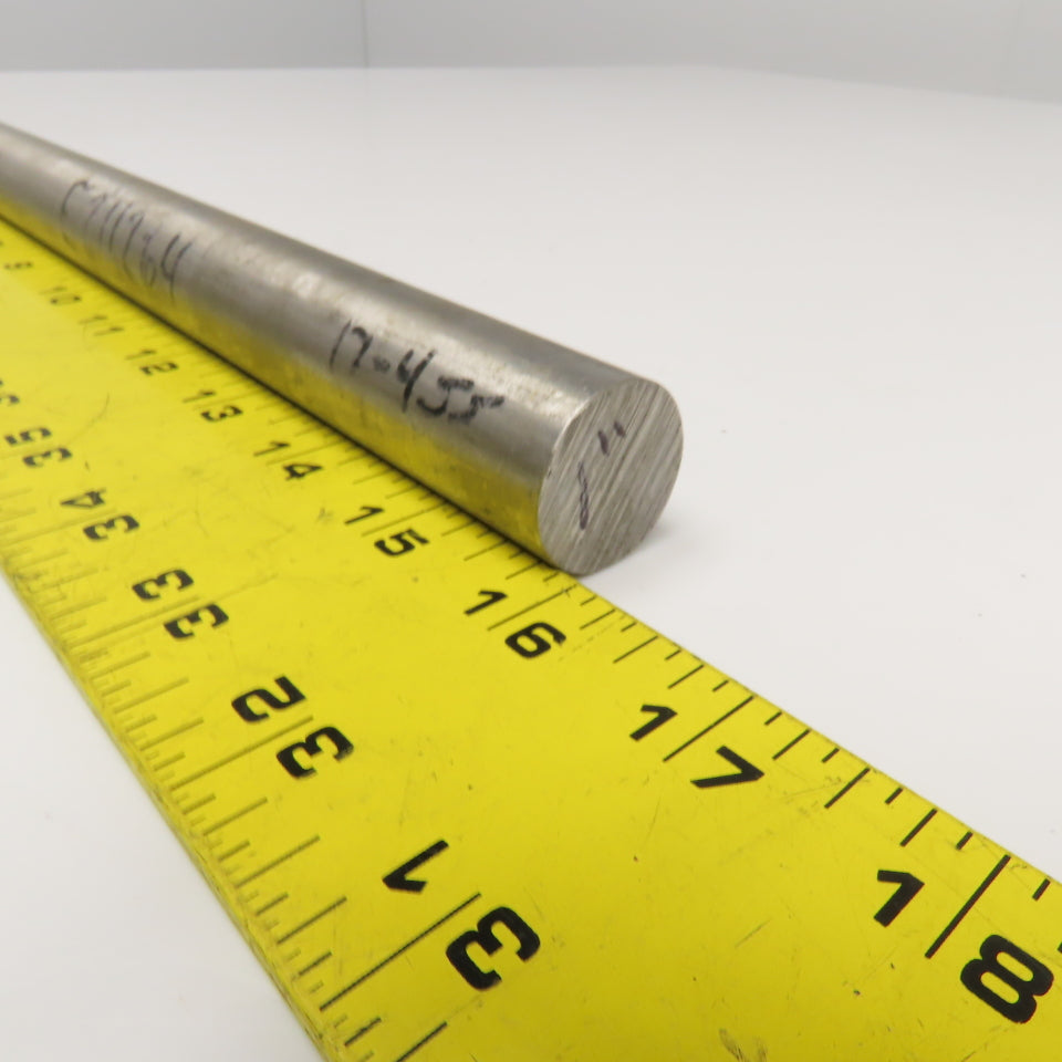 1" Diameter 17-4 Stainless Steel Non Heat Treated Round Bar Stock 10-1/2"