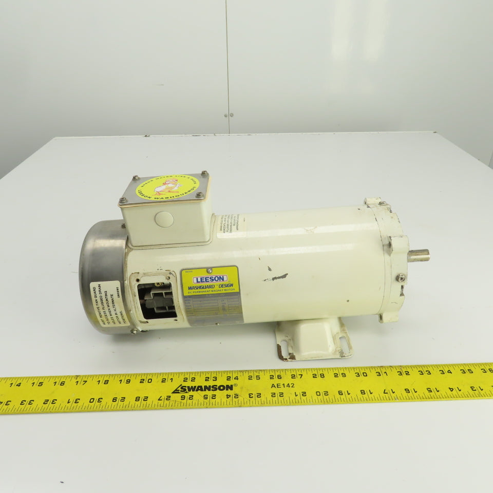 Leeson 108232.00 Washguard 1.5HP DC Electric Motor 1750RPM 180VDC ZLS56C Frame