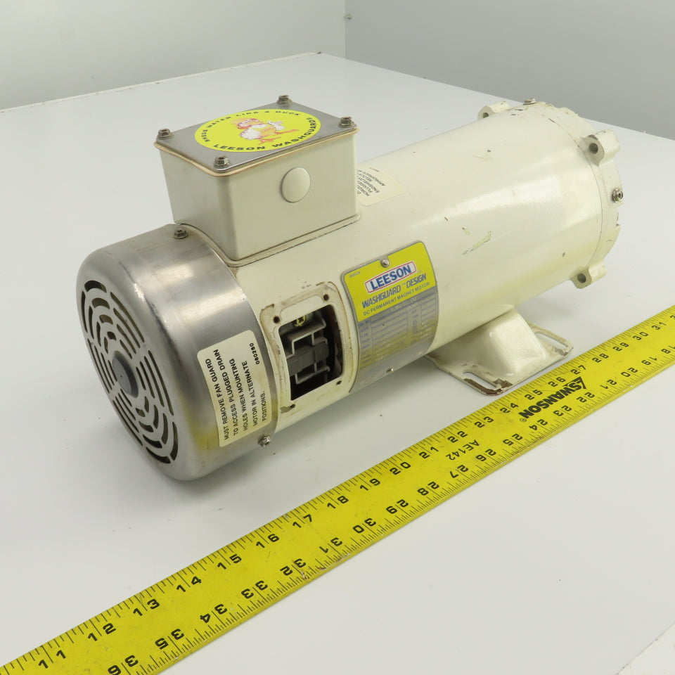 Leeson 108232.00 Washguard 1.5HP DC Electric Motor 1750RPM 180VDC ZLS56C Frame