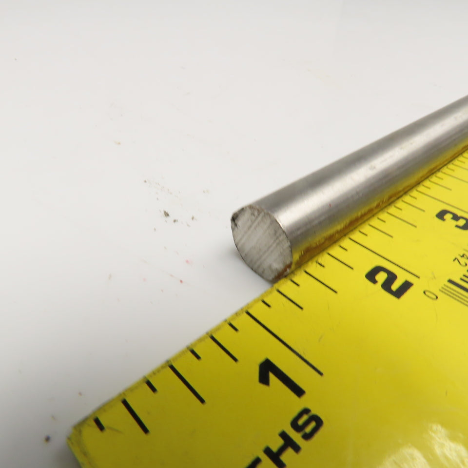 1/2" Diameter 17-4 Stainless Steel Non Heat Treated Round Bar Stock 20"