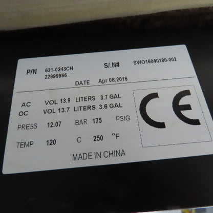 44" x 38" Microchannel Heat Exchanger Radiator 2" ORB (-32) 175PSI 250°F