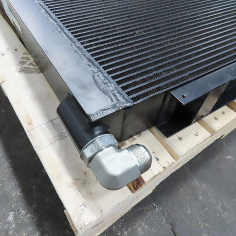 44" x 38" Microchannel Heat Exchanger Radiator 2" ORB (-32) 175PSI 250°F