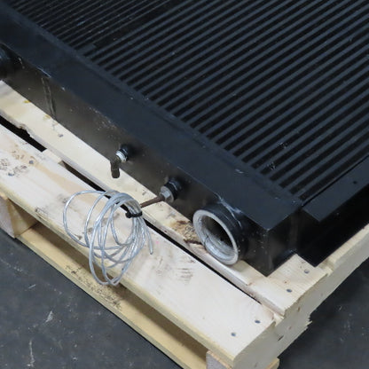 44" x 38" Microchannel Heat Exchanger Radiator 2" ORB (-32) 175PSI 250°F