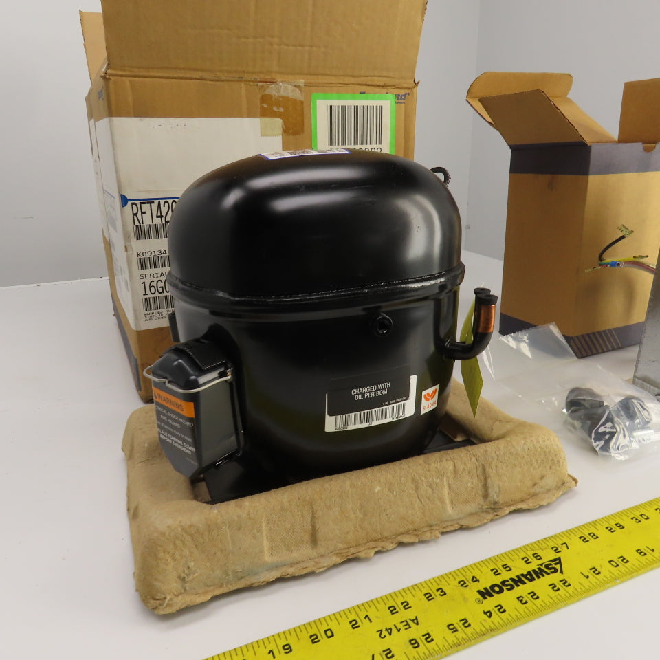 Copeland RFT42C1E-PFA-901 Low Temp Hermetic Compressor 115V 1PH W/Cap & Relay