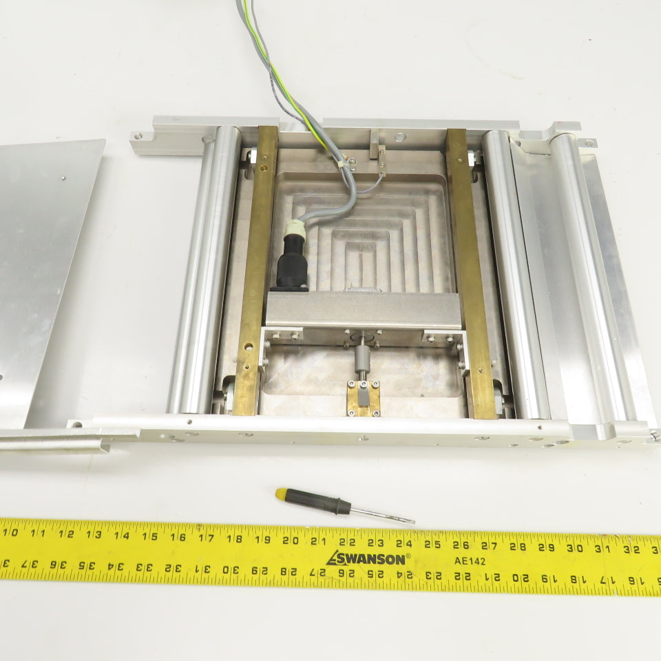 Berger RDM545/100LTA Custom 13" x 12-3/4" Horizontal Actuator Slide Roller Plate