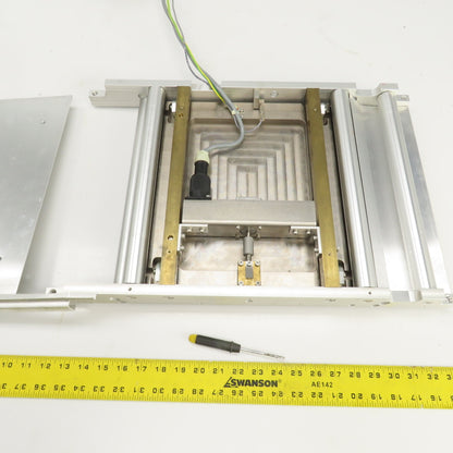 Berger RDM545/100LTA Custom 13" x 12-3/4" Horizontal Actuator Slide Roller Plate