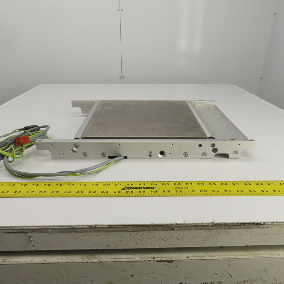 Berger RDM545/100LTA Custom 13" x 12-3/4" Horizontal Actuator Slide Roller Plate