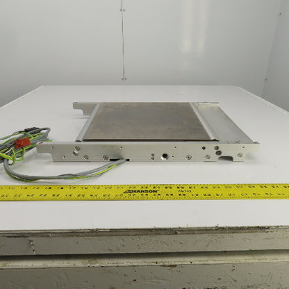 Berger RDM545/100LTA Custom 13" x 12-3/4" Horizontal Actuator Slide Roller Plate