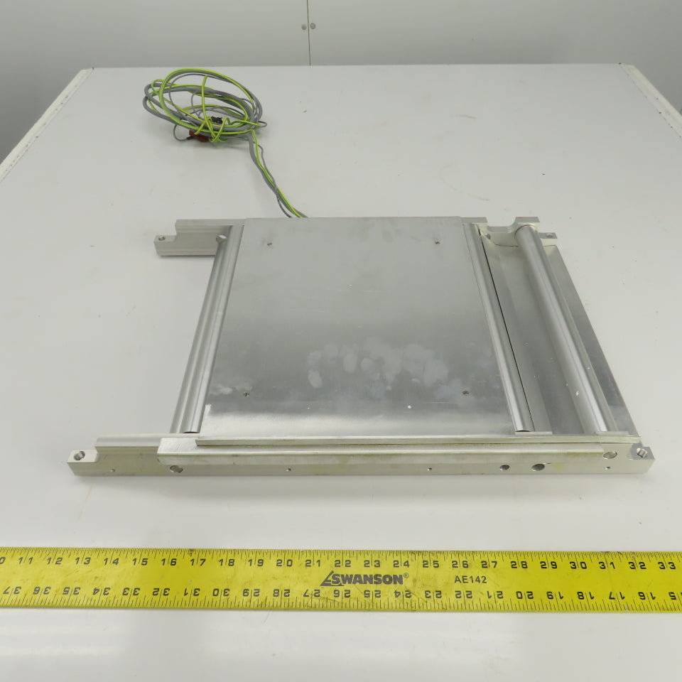 Berger RDM545/100LTA Custom 13" x 12-3/4" Horizontal Actuator Slide Roller Plate
