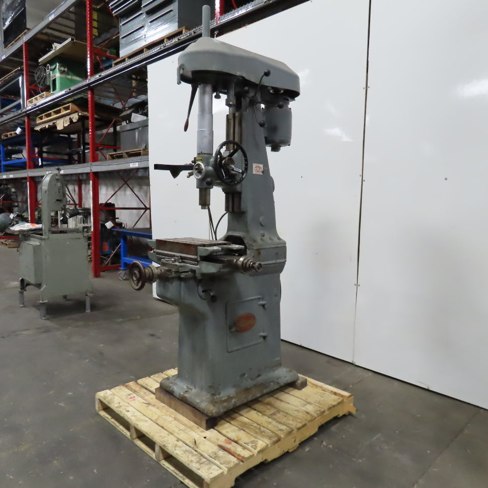 Moore Tool Model 1 16" x 10" Precision Jig Borer 1/2Hp 208/220V 3Ph Tested