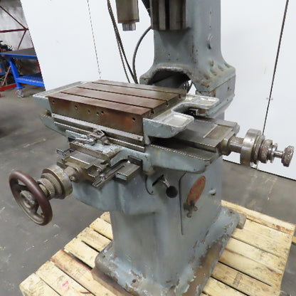 Moore Tool Model 1 16" x 10" Precision Jig Borer 1/2Hp 208/220V 3Ph Tested