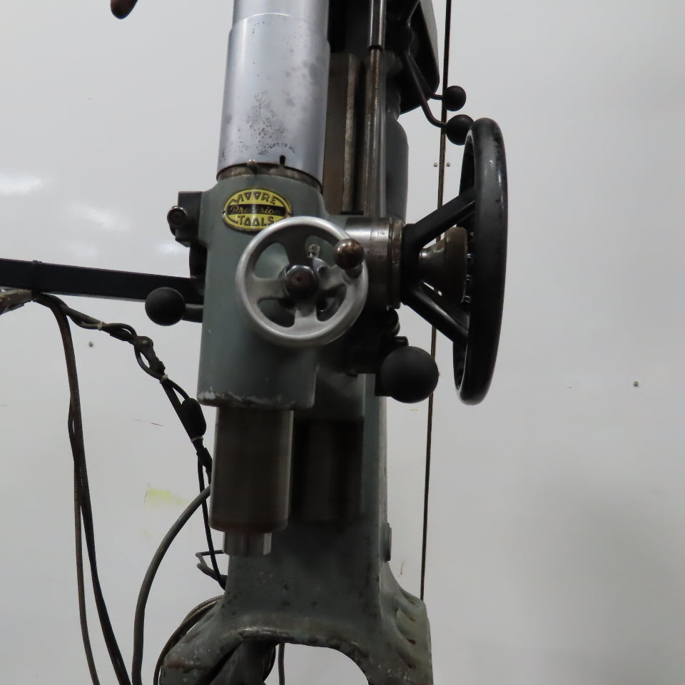 Moore Tool Model 1 16" x 10" Precision Jig Borer 1/2Hp 208/220V 3Ph Tested