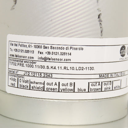 Italsensor TI702.FRE.1000.11/30.S.SK.K4.11RL10.LD2-1130 Incremental Encoder