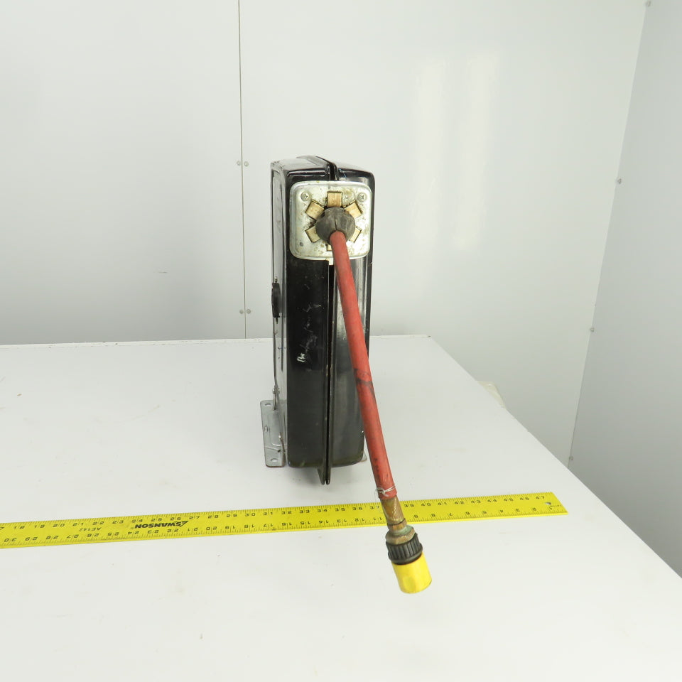 Nederman 3/8" x 48' Industrial Spring Return Self Retracting Hose Reel 215 PSI