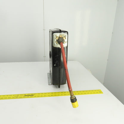 Nederman 3/8" x 48' Industrial Spring Return Self Retracting Hose Reel 215 PSI