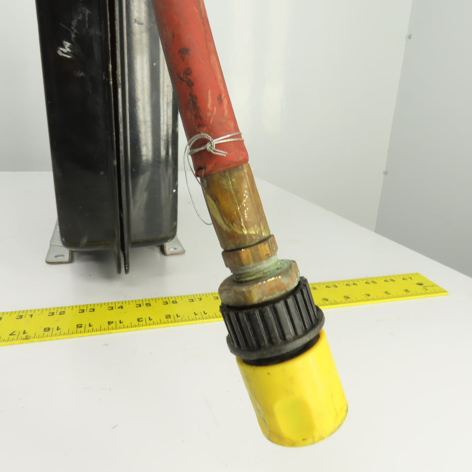 Nederman 3/8" x 48' Industrial Spring Return Self Retracting Hose Reel 215 PSI