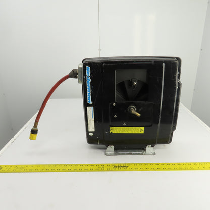 Nederman 3/8" x 48' Industrial Spring Return Self Retracting Hose Reel 215 PSI