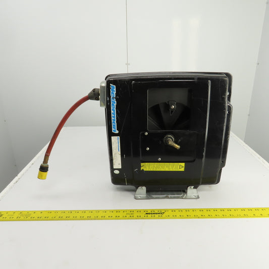 Nederman 3/8" x 48' Industrial Spring Return Self Retracting Hose Reel 215 PSI