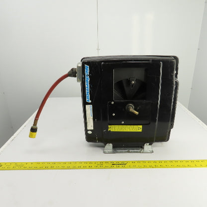 Nederman 3/8" x 48' Industrial Spring Return Self Retracting Hose Reel 215 PSI