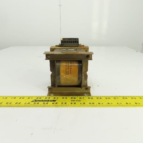 Cerutti Type TB 0300kVA Transformer Primary 480V Secondary 20/130V 1PH 60HZ