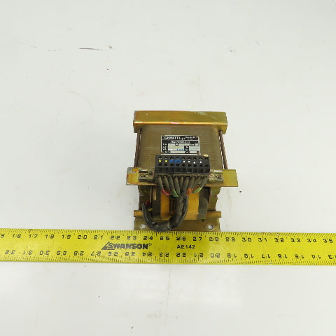 Cerutti Type TB 0300kVA Transformer Primary 480V Secondary 20/130V 1PH 60HZ