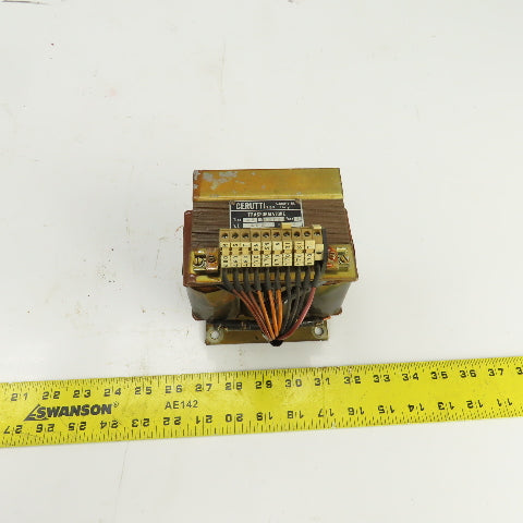 Cerutti Type AZ 0114kVA Transformer Primary 480V Secondary 170V 3PH 60HZ