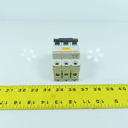 Merlin Gerin 24466 C10A 3-Pole Circuit Breaker Multi 9 10A 480/277V