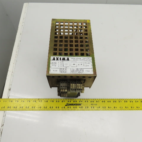 Axima ZDROJ AXSZ04 Transformer Primary 3x 230V AC Secondary 24V DC 20A 50/60HZ