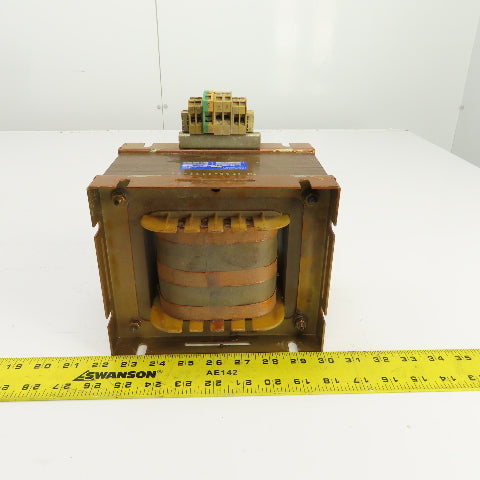 Trasfotec SRL 1750 P.VA Transformer Pri 480V Sec 130/60V 1PH 50/60HZ