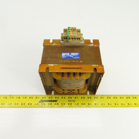 Trasfotec SRL 1750 P.VA Transformer Pri 480V Sec 130/60V 1PH 50/60HZ