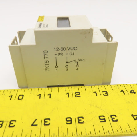 Siemens 7KT5 770 12-60VUC Digital Counter