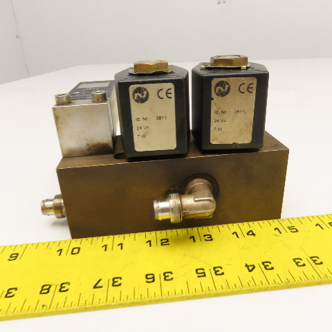 Norgren 9521663381102400 Solenoid Valve Controller 33D Pressure Switch 24V
