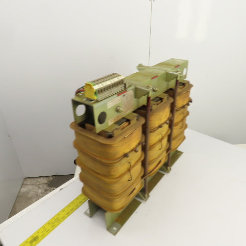 J. Schneider HLAS 38B-960724T1 36kVA Step-Up Transformer Pri 400/480 Sec 7700V
