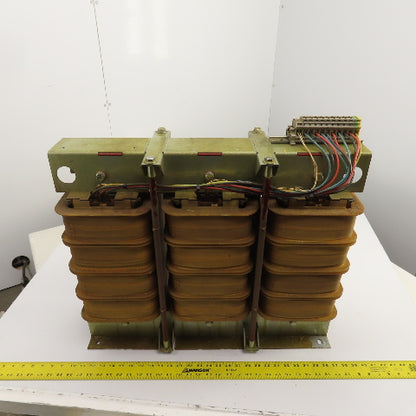 J. Schneider HLAS 38B-960724T1 36kVA Step-Up Transformer Pri 400/480 Sec 7700V