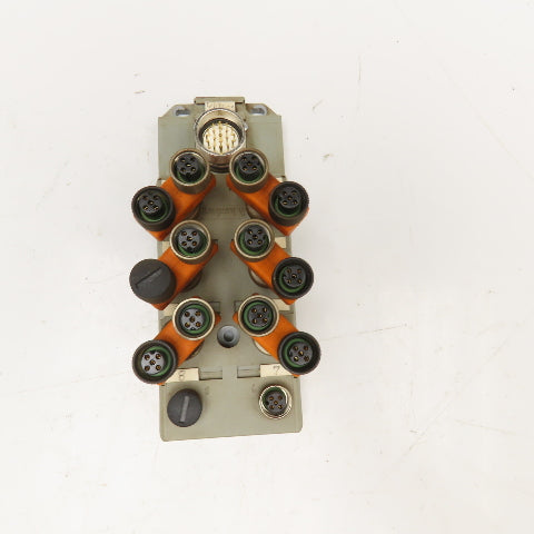 Lumburg ASBSV8-5 M12 Actuator Sensor Distribution Box W/ Splitters 8 Port LED