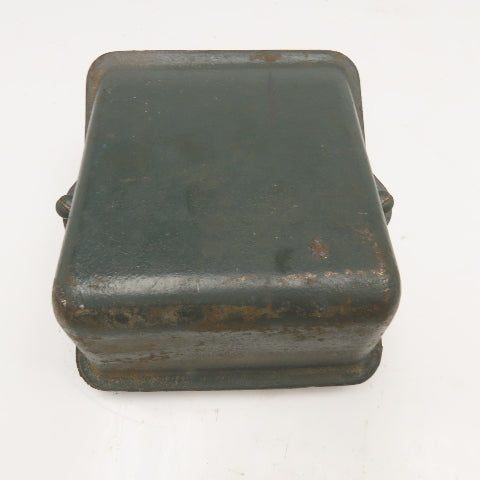 6" x 7-1/2" 2 Piece Cast Iron Motor Terminal Box 2-3/8" Thru 2" Terminal Port