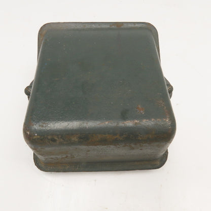 6" x 7-1/2" 2 Piece Cast Iron Motor Terminal Box 2-3/8" Thru 2" Terminal Port