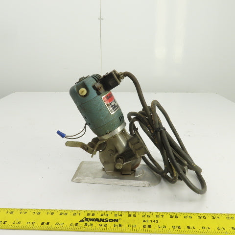 Maimin Rotoshere 10 3-3/4" Round Knife Straight Line Fabric Slitter Cutter 120V