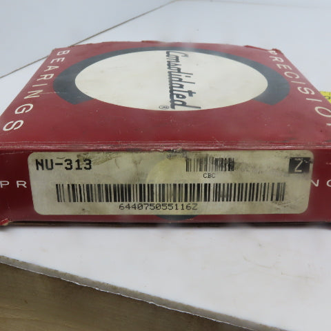 Consolidated NU/NJ 313Z Cylindrical Roller Bearing 65x140x33 Missing Center Race