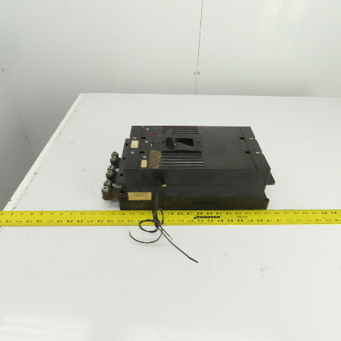 GE TKM836F000 800A Circuit Breaker 600V AC 3-Pole W/600A Trip