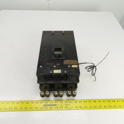 GE TKM836F000 800A Circuit Breaker 600V AC 3-Pole W/600A Trip