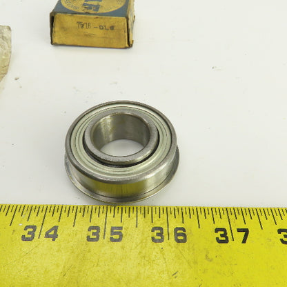 JAF 7516/DLG Single Row Ball Bearing 1"Bore 1-3/16"OD 3/4" Wide