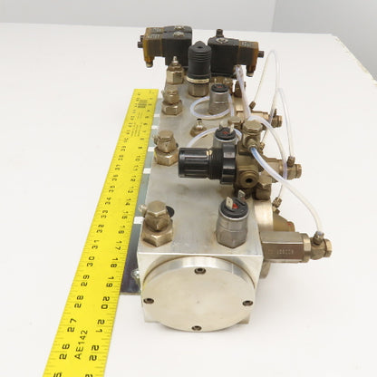 Witt Gasetechnik KM 40-3T V13 N2 CO2 He Gas Dosing Mixing Unit Trumpf TLF 4000T