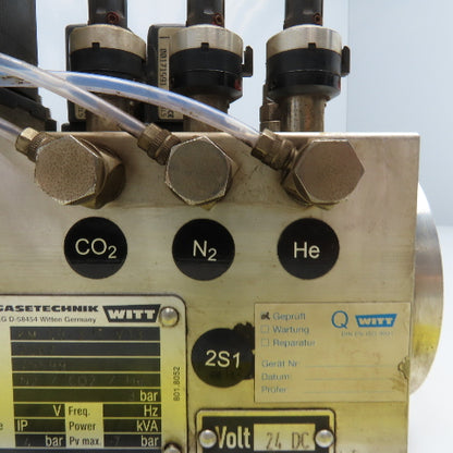 Witt Gasetechnik KM 40-3T V13 N2 CO2 He Gas Dosing Mixing Unit Trumpf TLF 4000T