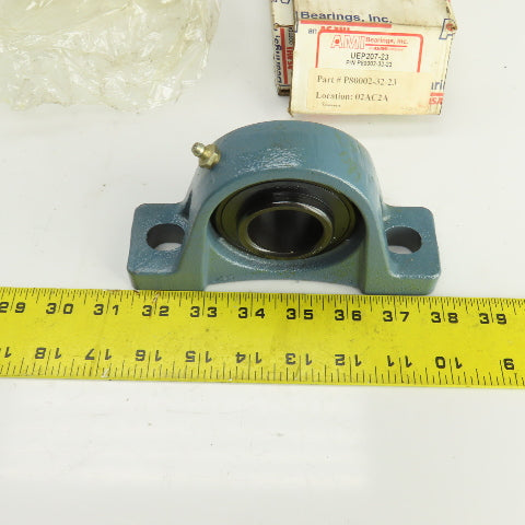 AMI P80002-32-23 DE207 Pillow Block Bearing 36mm Bore W/UE207-23