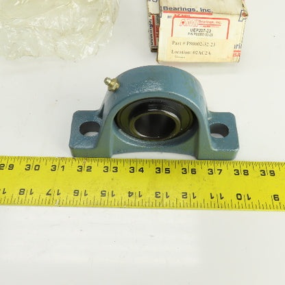 AMI P80002-32-23 DE207 Pillow Block Bearing 36mm Bore W/UE207-23