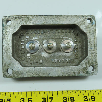 Killark XCS-0A9 3-Button Momentary Contact Hazardous Location Push Switches 600V