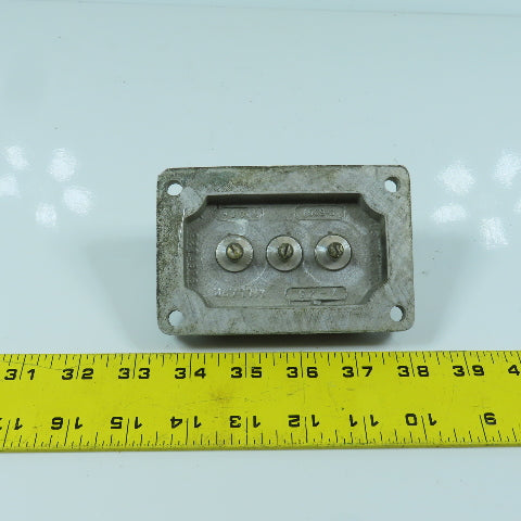Killark XCS-1A9 3-Button Momentary Contact Hazardous Location Push Switches 600V