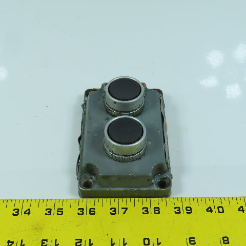 Killark XCS-0B7 2-Button Momentary Contact Hazardous Location Switches 600V